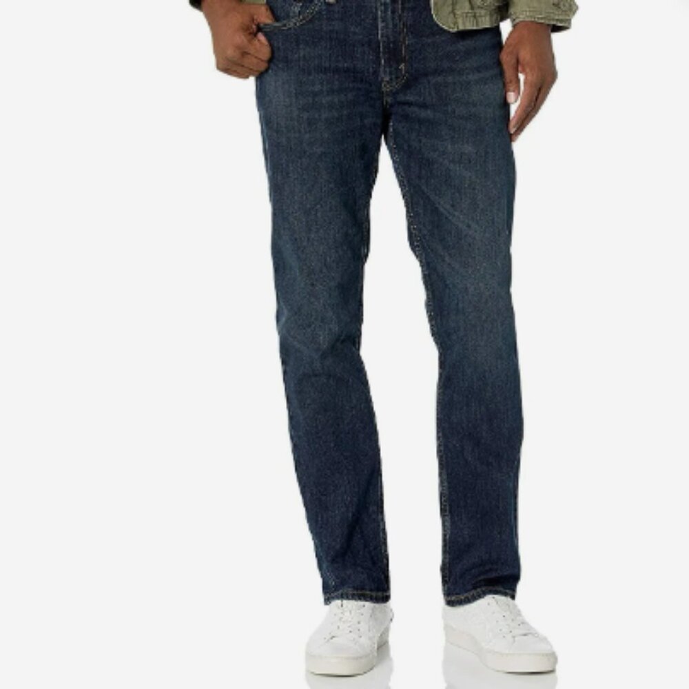 Levi's Men's 511 Slim Fit Jeans Sequoia - Stretch Dark Blue